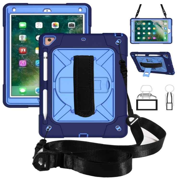 Contrast Color Silicone + PC Combination Case with Holder, For iPad 9.7, For iPad 10.2