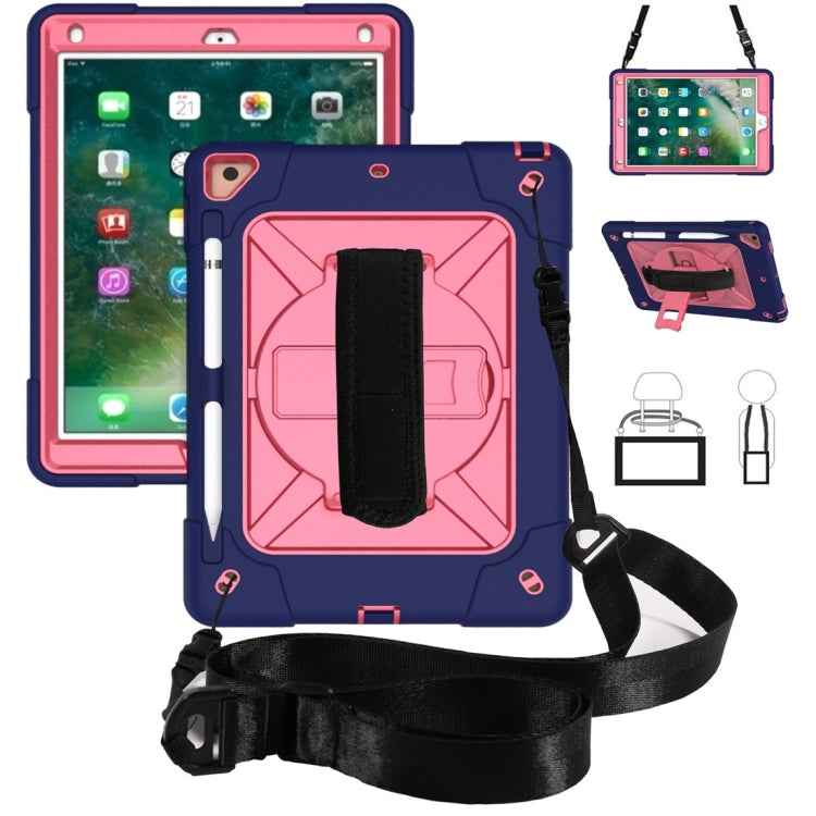 Contrast Color Silicone + PC Combination Case with Holder, For iPad 9.7, For iPad 10.2