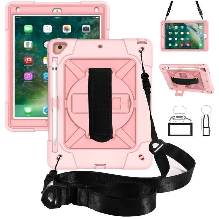 Contrast Color Silicone + PC Combination Case with Holder, For iPad 9.7, For iPad 10.2