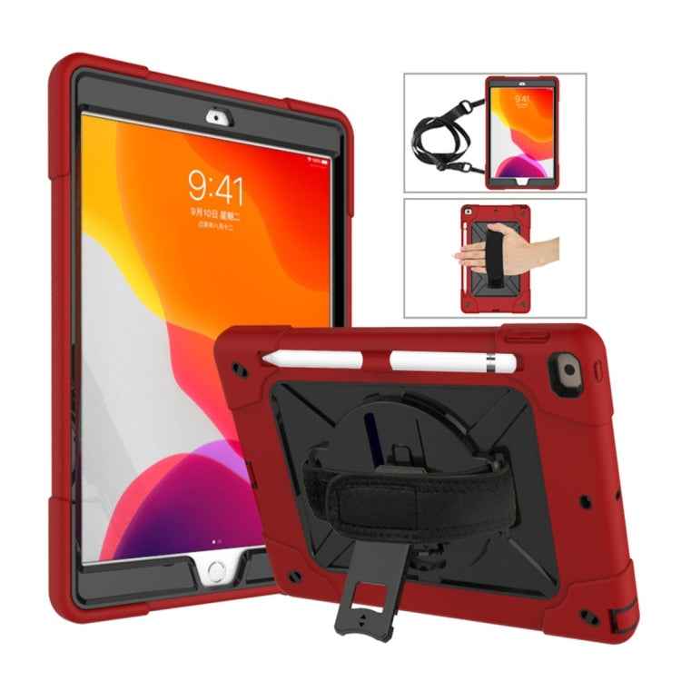 Contrast Color Silicone + PC Combination Case with Holder, For iPad 9.7, For iPad 10.2