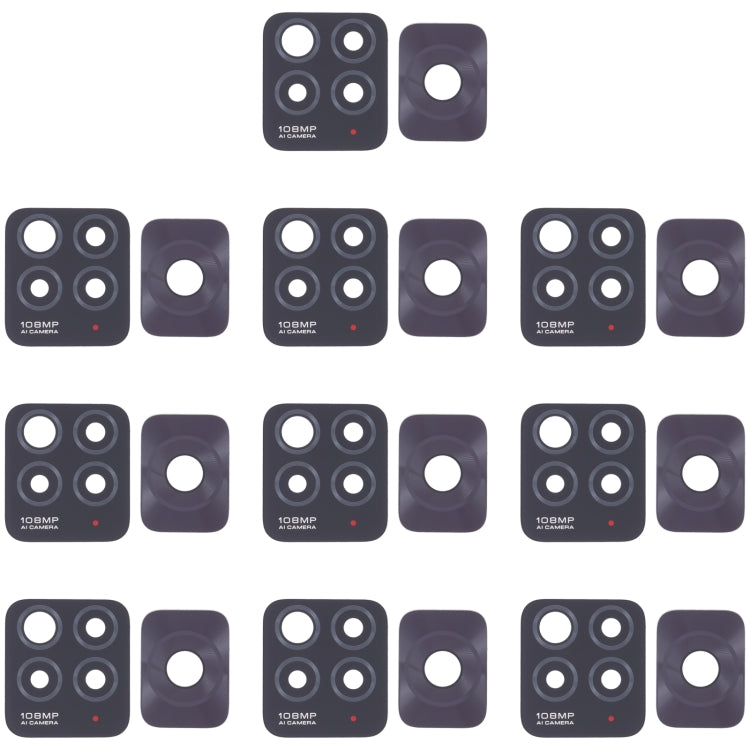 10 PCS Back Camera Lens