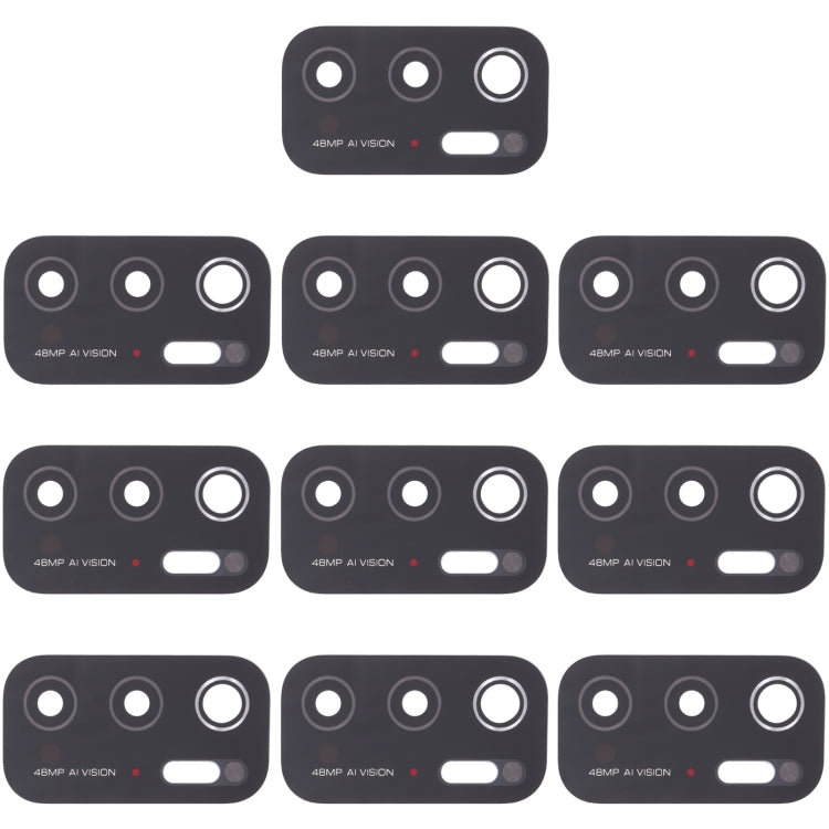 10 PCS Back Camera Lens