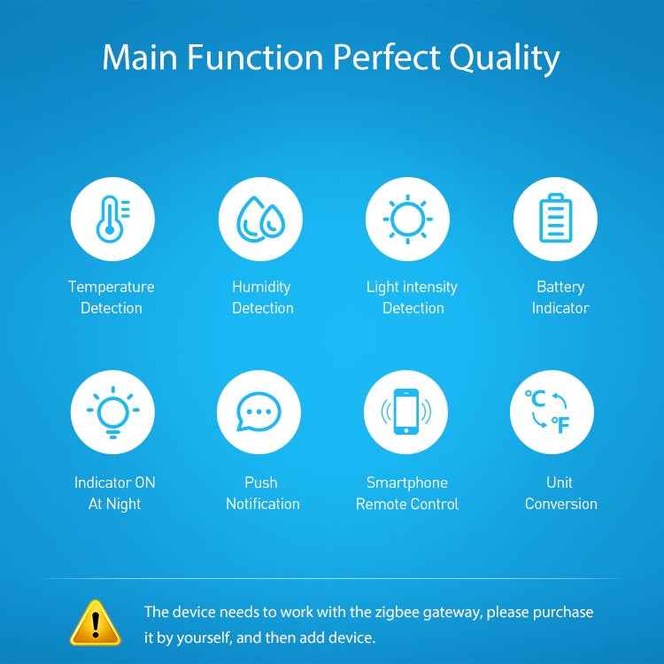 NEO NAS-TH02B Zigbee Temperature and humidity Sensor