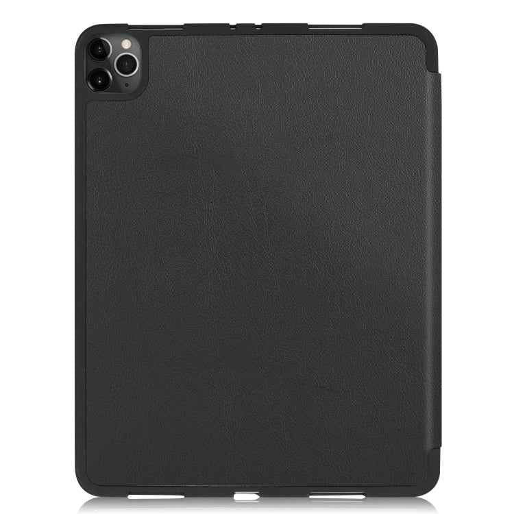 Custer Pattern TPU Smart Tablet Holster with Sleep Function & Tri-Fold Bracket & Pen Slot