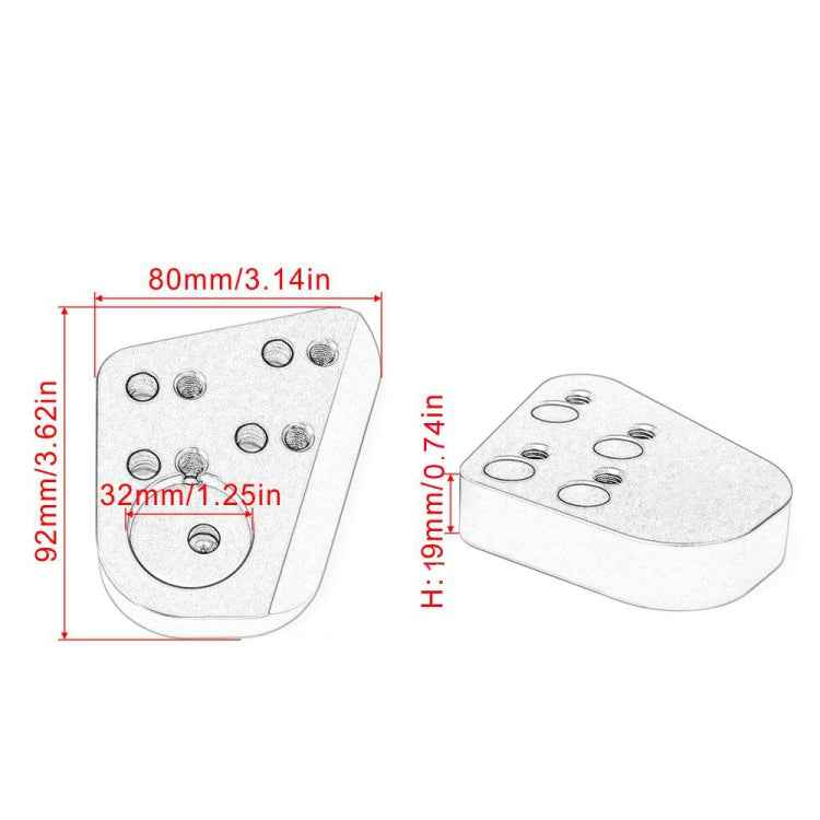 1 Pair Motorcycle Handlebar Riser for BMW R1200RT R1100RT R1150RT