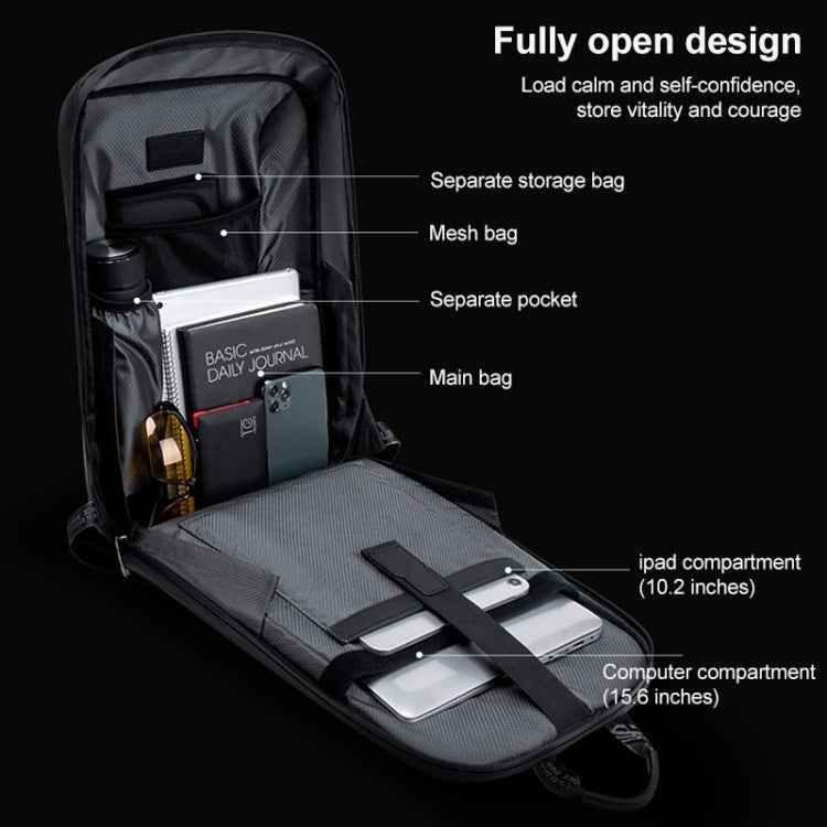Shock Resistant Hard Shell Backpack Computer Backpack