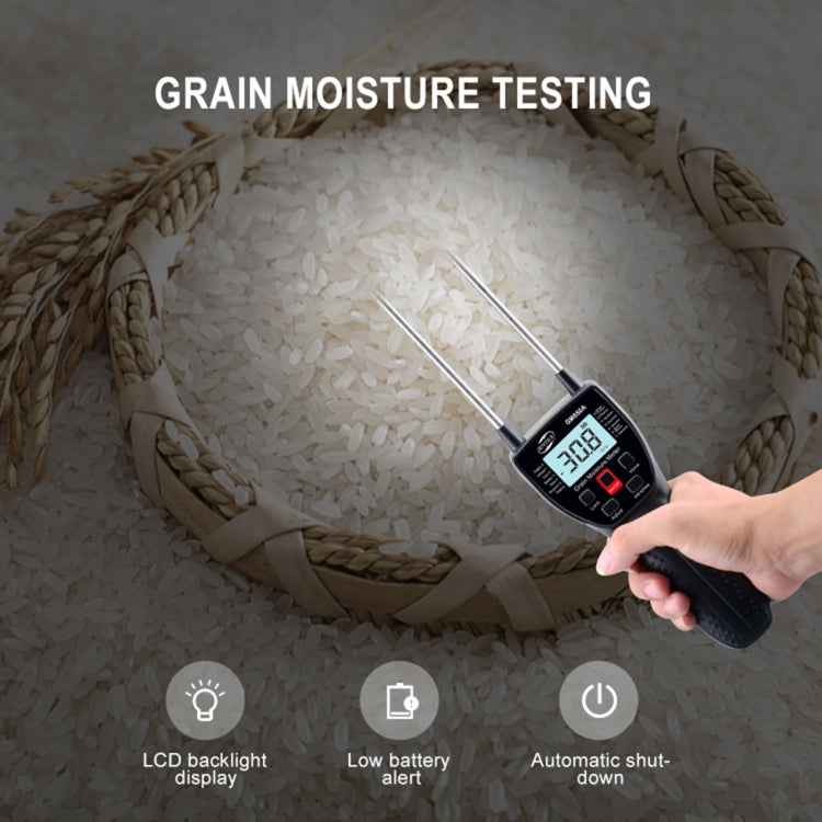 BENETECH GM650 Grain Moisture Meter, Battery Not Included