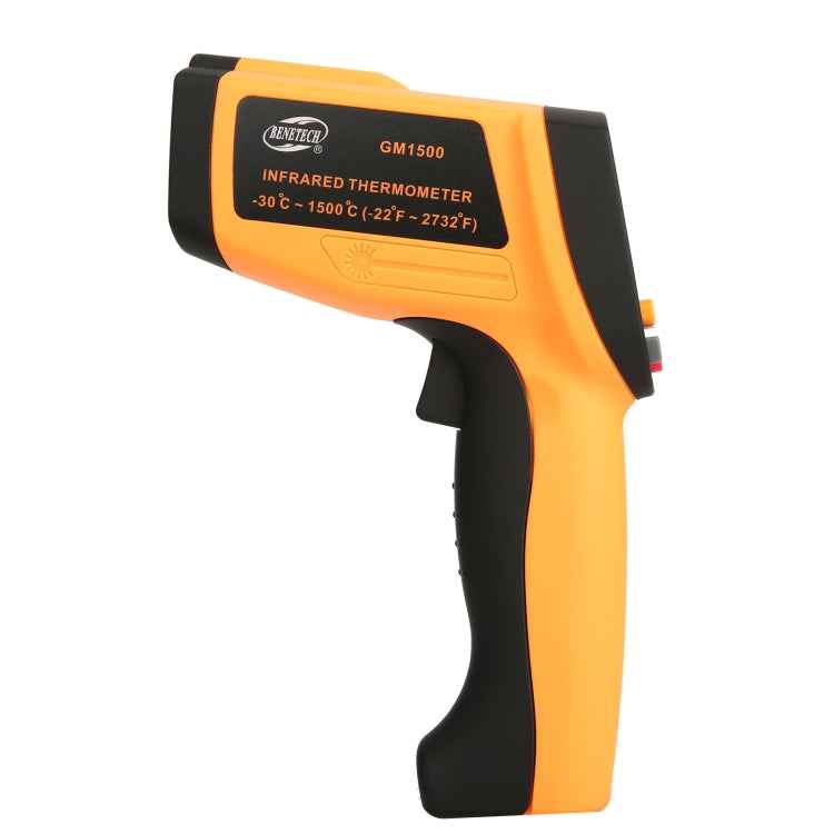 BENETECH GM1500 LCD Display Infrared Thermometer, Battery Not Included, GM1500