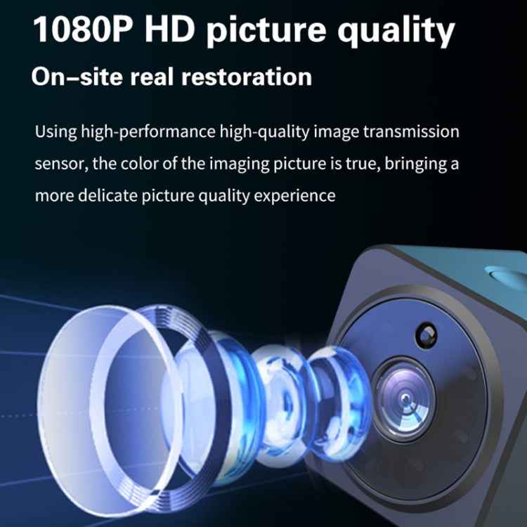 AS02 Home Security Infrared Night Vision Wireless Voice Intercom Small Camera