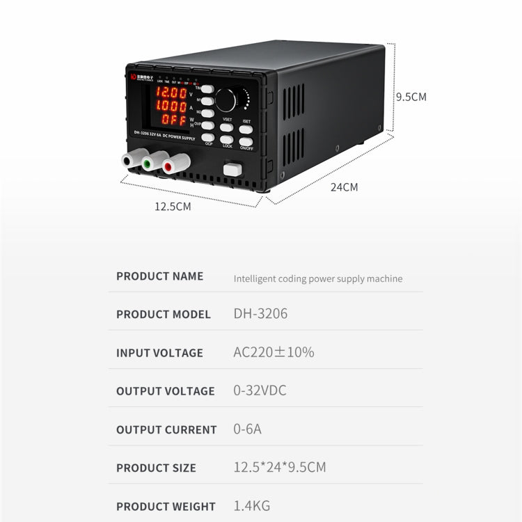 TBK DH-3206 DC Voltage Stabilized Power Supply Machine,