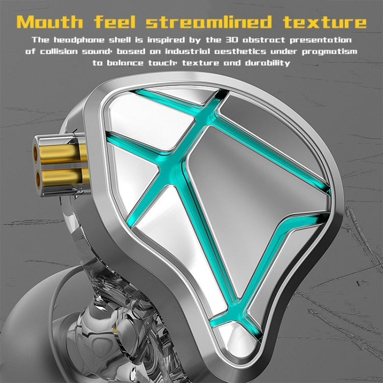 KZ-ESX 12MM Dynamic Subwoofer Sports In-Ear HIFI Headphones, With Microphone, Without Microphone