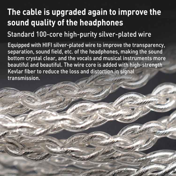 KZ-ZST X Ring Iron Hybrid Driver In-Ear Noise Cancelling Earphone