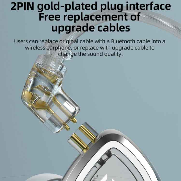 KZ-EDA Balanced Dual Magnetic Dynamic In-Ear Earphone