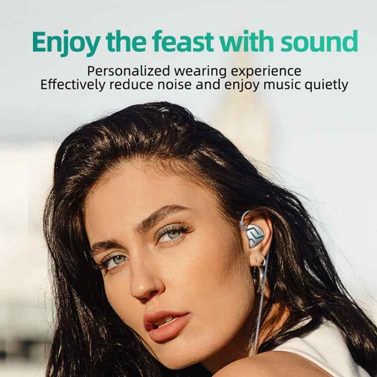 KZ-ZES Electrostatic Dynamic Hybrid HIFI In-Ear Headphones, With Microphone, Without Microphone