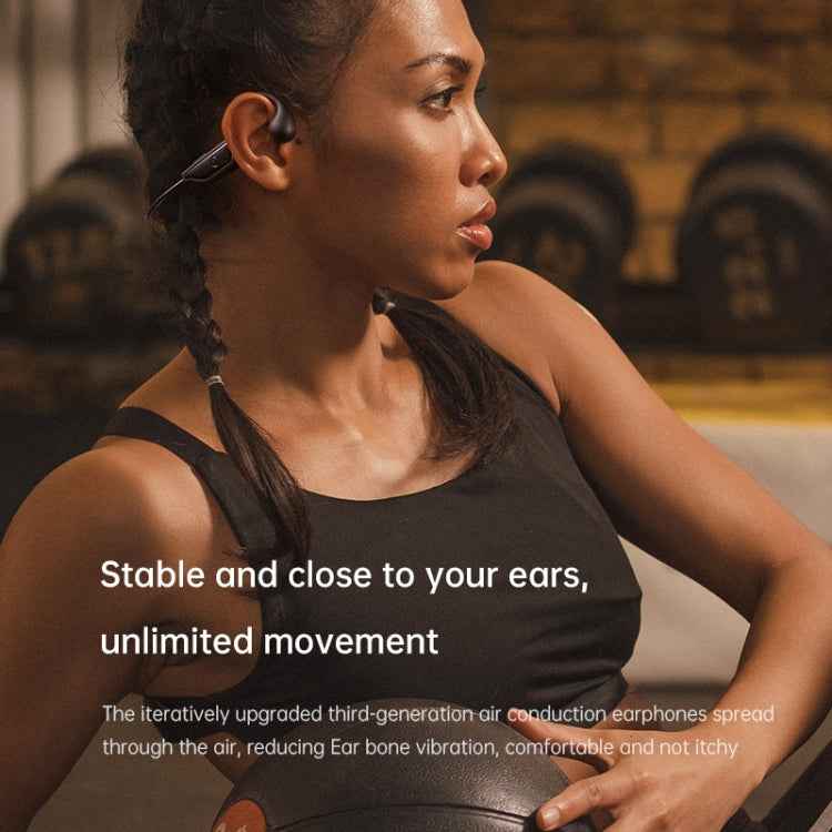 Dido W11S Bone Conduction Waterproof Wireless Bluetooth Sports Earphone