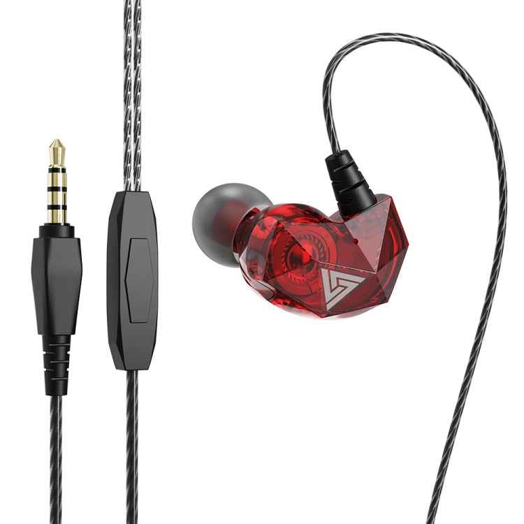 QKZ AK2 Sports In-ear Wired HiFi Sound Heavy Bass 3.5mm Earphone with Mic