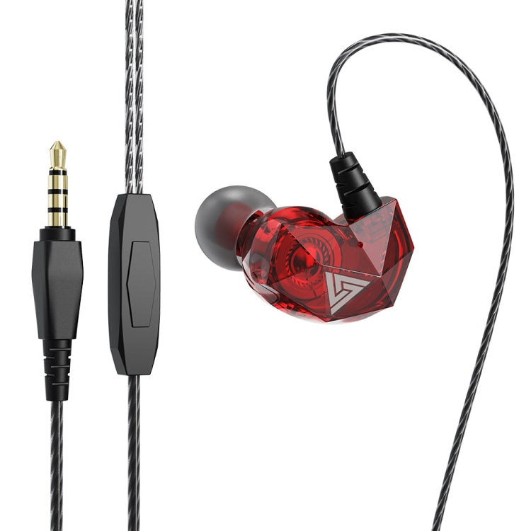 QKZ AK2 Sports In-ear Wired HiFi Sound Heavy Bass 3.5mm Earphone with Mic