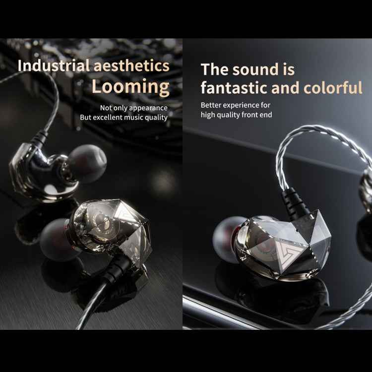 QKZ AK2 Sports In-ear Wired HiFi Sound Heavy Bass 3.5mm Earphone with Mic