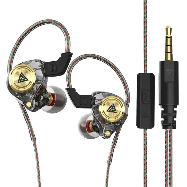 QKZ AK3 FiLe In-ear Subwoofer Wire-controlled Earphone with Mic