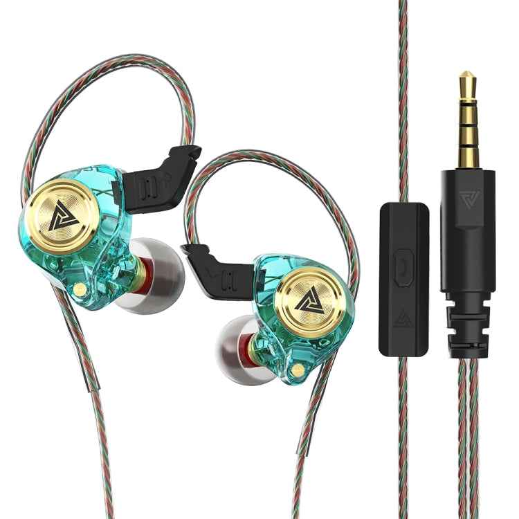 QKZ AK3 FiLe In-ear Subwoofer Wire-controlled Earphone with Mic