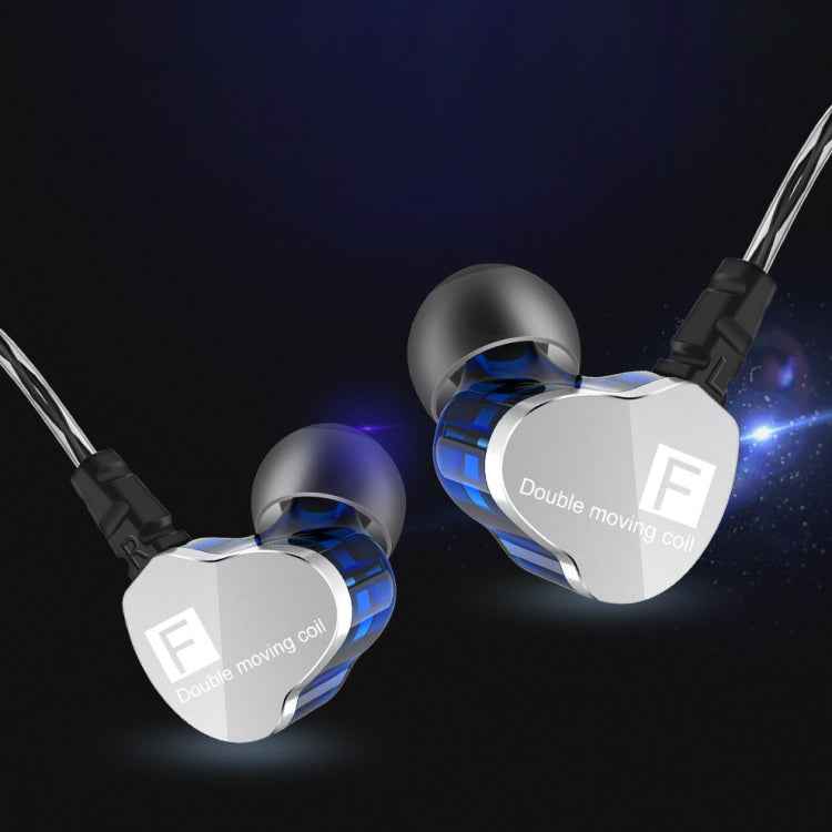 QKZ F910 In-Ear Subwoofer Dual Dynamic Earphone