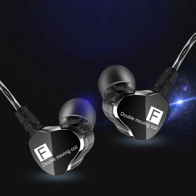 QKZ F910 In-Ear Subwoofer Dual Dynamic Earphone