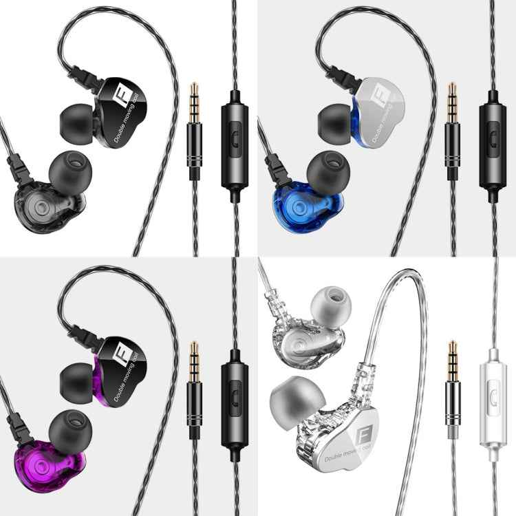 QKZ F910 In-Ear Subwoofer Dual Dynamic Earphone