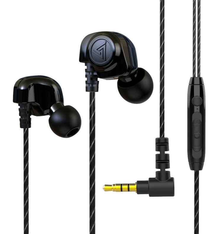 QKZ SK5 In-ear Subwoofer Wire-controlled Music Earphone with Mic