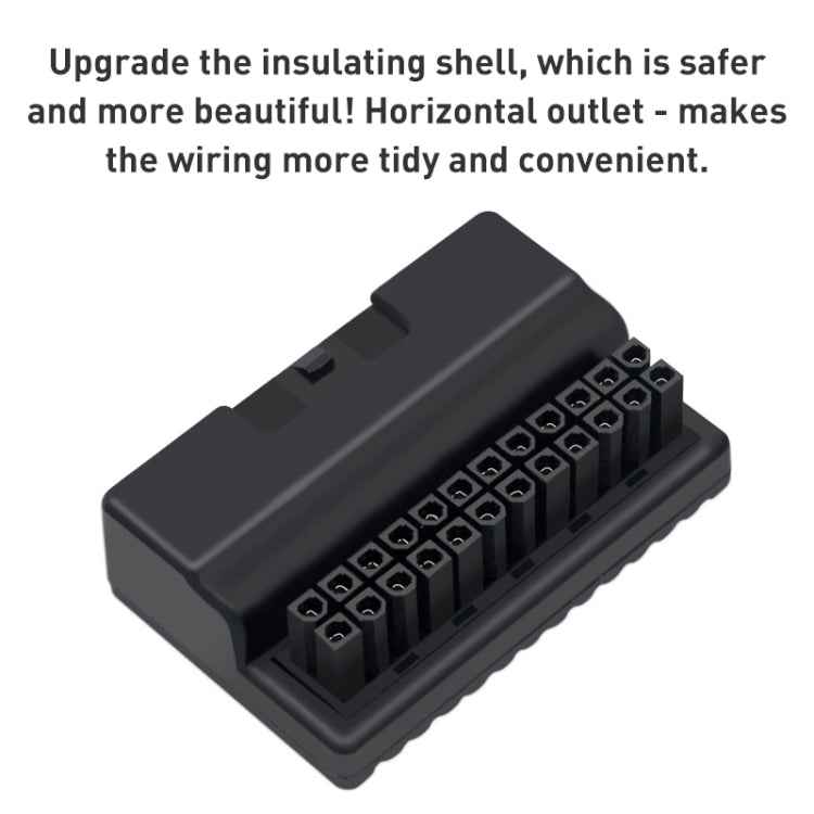 2 PCS ATX 24Pin 90 Degree Power Plug Adapter