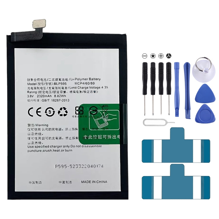 BLP855 4500 mAh Li-Polymer Battery Replacement For OPPO Reno6 Pro 5G / K9 Pro