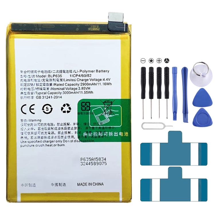 BLP855 4500 mAh Li-Polymer Battery Replacement For OPPO Reno6 Pro 5G / K9 Pro