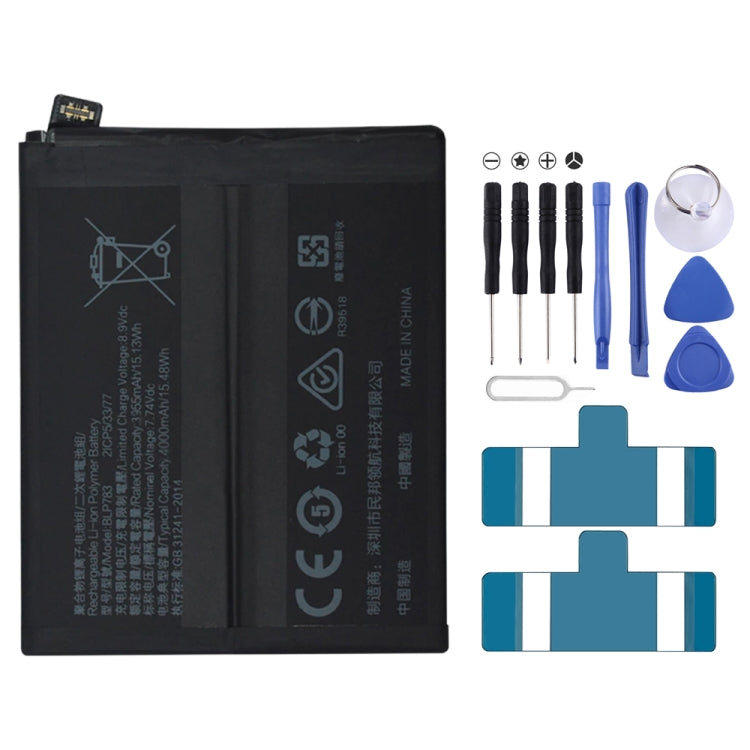 BLP855 4500 mAh Li-Polymer Battery Replacement For OPPO Reno6 Pro 5G / K9 Pro