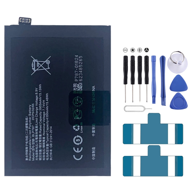 BLP855 4500 mAh Li-Polymer Battery Replacement For OPPO Reno6 Pro 5G / K9 Pro
