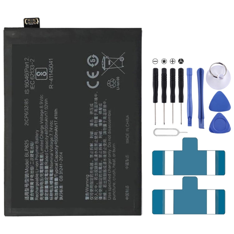 BLP855 4500 mAh Li-Polymer Battery Replacement For OPPO Reno6 Pro 5G / K9 Pro