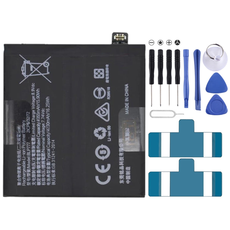 BLP855 4500 mAh Li-Polymer Battery Replacement For OPPO Reno6 Pro 5G / K9 Pro