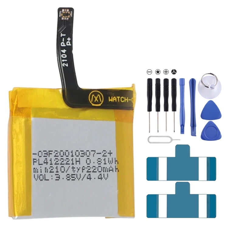 220mAh PL402022H Li-Polymer Battery Replacement For Huami Amazfit GTS 2/GTS 2 Mini A2010