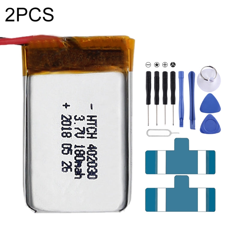 2 PCS Li-Polymer Battery Replacement