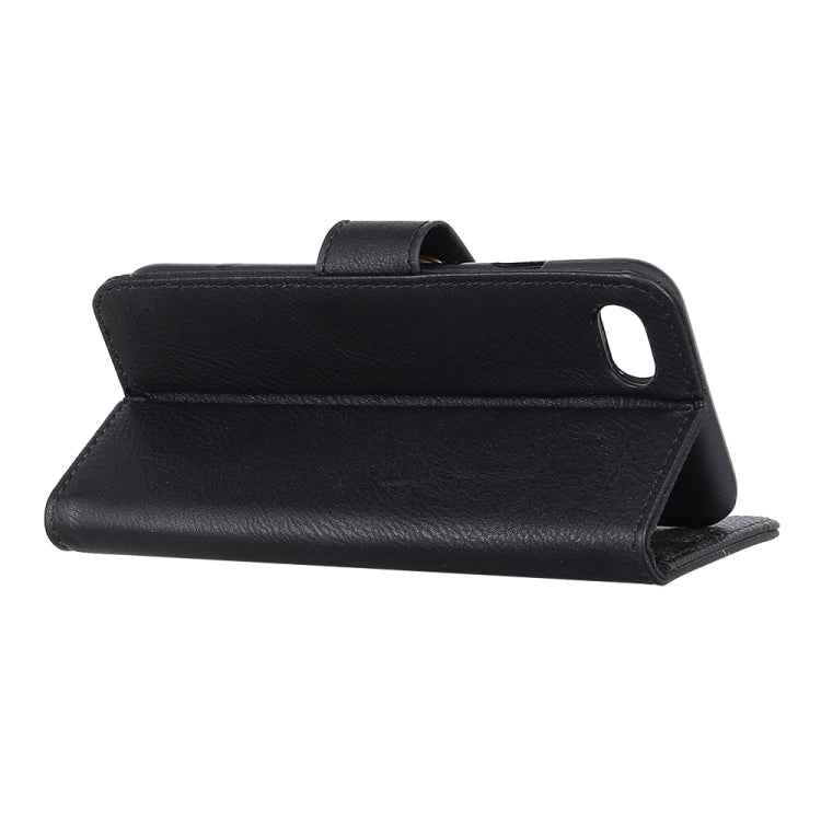 KHAZNEH Cowhide Texture PU + TPU Left and Right Open Leather Case with Bracket & Line Card and Wallet