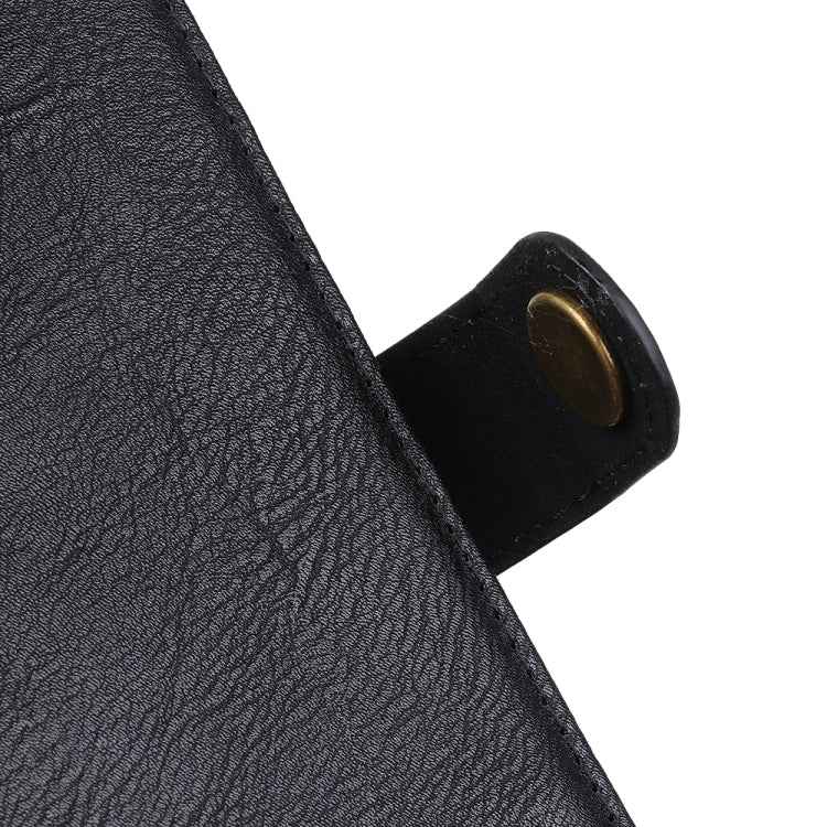 KHAZNEH Cowhide Texture PU + TPU Left and Right Open Leather Case with Bracket & Line Card and Wallet