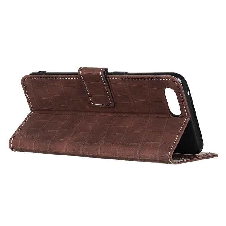 Crocodile Texture Horizontal Flip Leather Case with Holder & Card Slots & Wallet