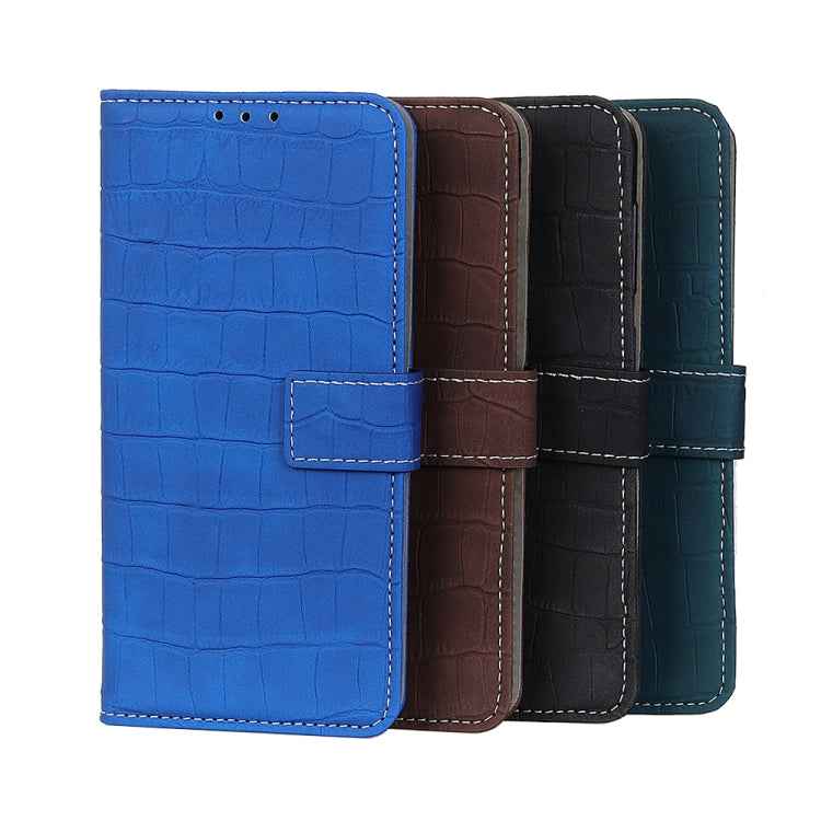 Crocodile Texture Horizontal Flip Leather Case with Holder & Card Slots & Wallet