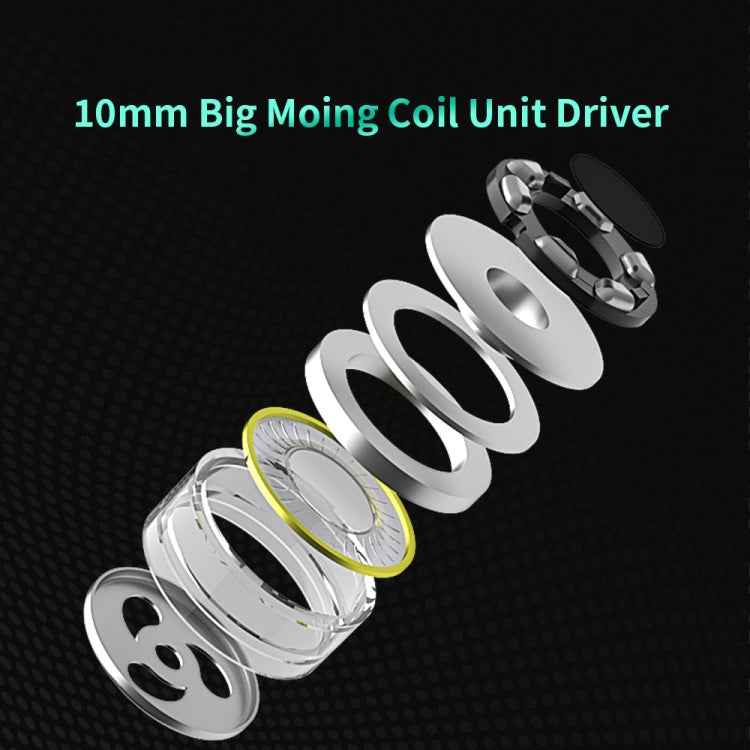 CVJ-CSE Ring Iron Hybrid Music Running Sports In-Ear Wired Headphone