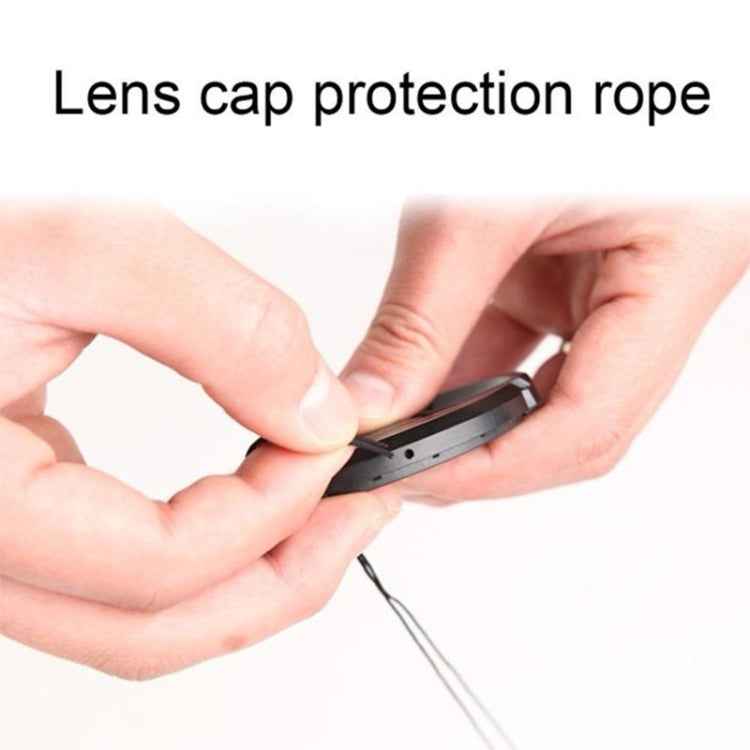 77mm Center Pinch Camera Lens Cap for Canon