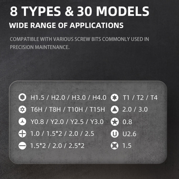 JAKEMY 32 in 1 Precision Screwdriver Set with Tweezers