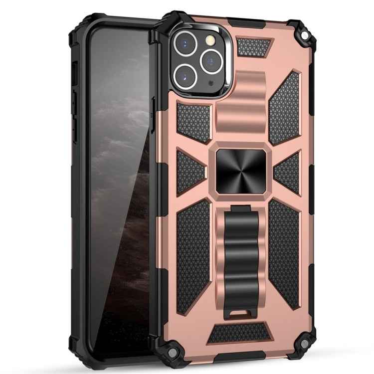 Armor Shockproof TPU + PC Magnetic Protective Case with Holder