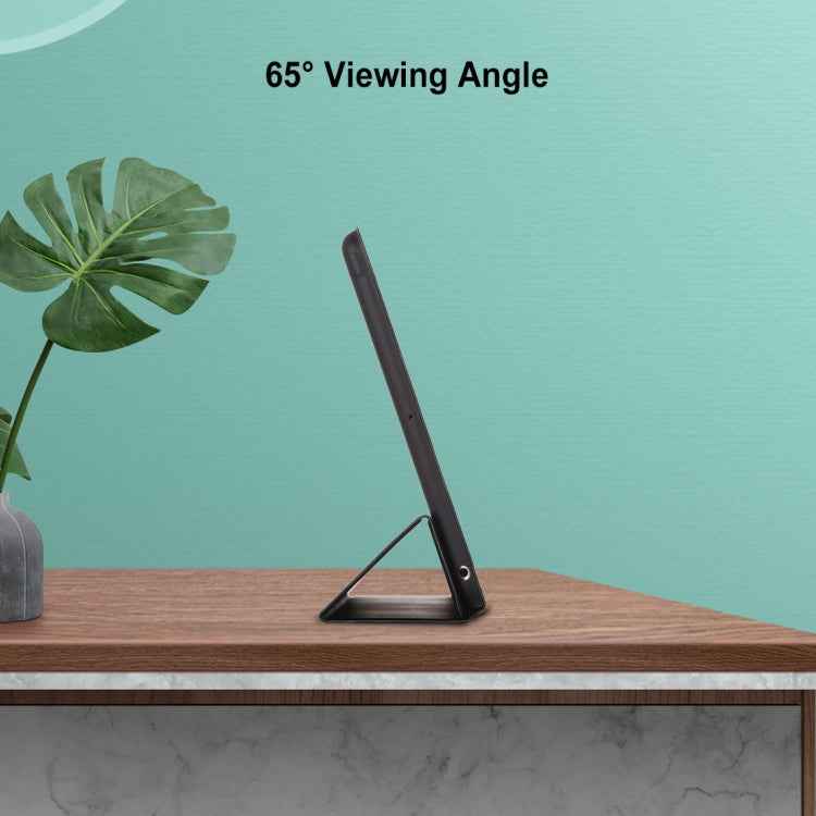 Horizontal Flip Smart Leather Case with Three-folding Holder