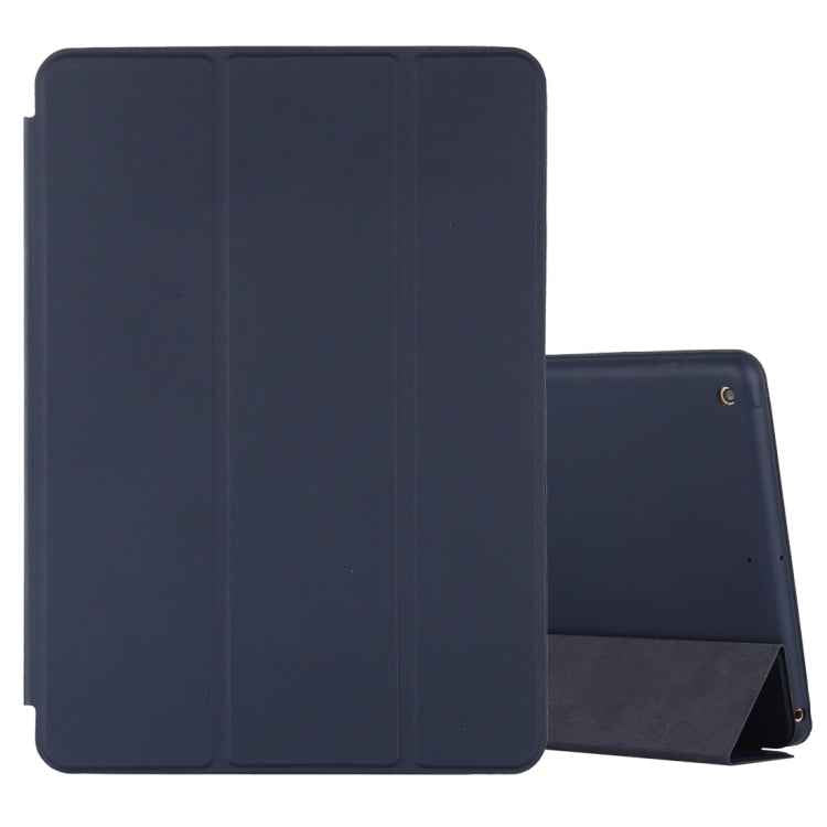 Horizontal Flip Smart Leather Case with Three-folding Holder