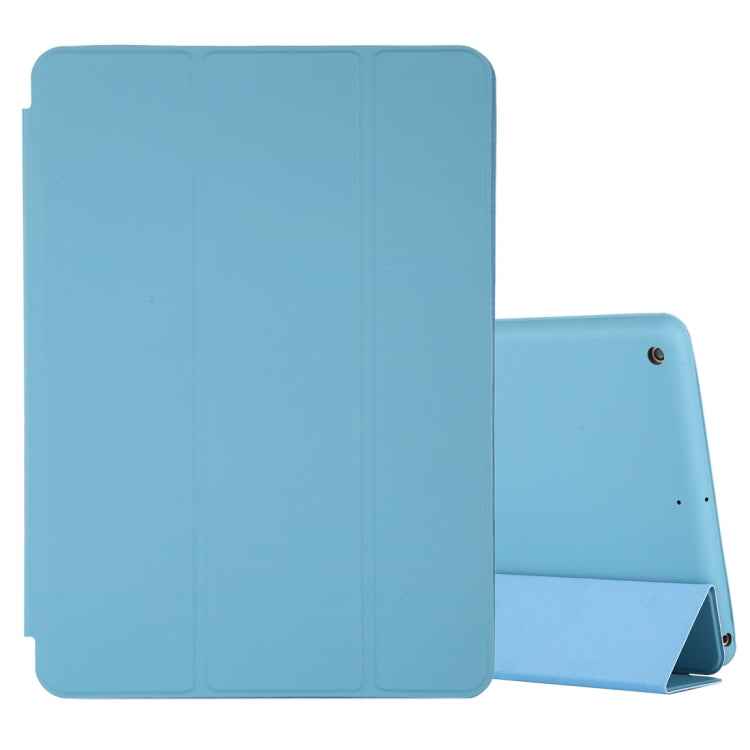 Horizontal Flip Smart Leather Case with Three-folding Holder