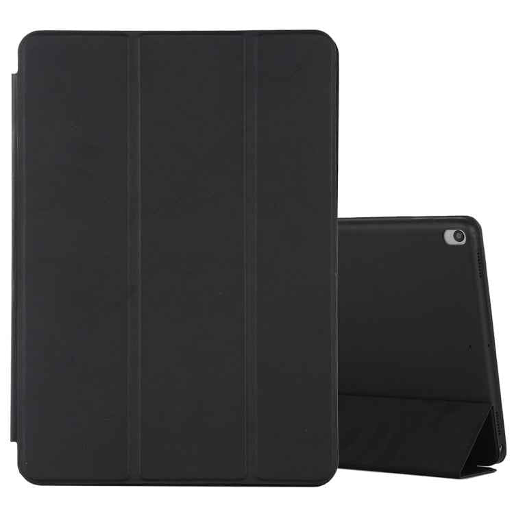 Horizontal Flip Smart Leather Case with Three-folding Holder