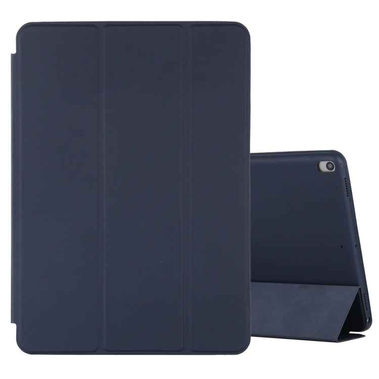 Horizontal Flip Smart Leather Case with Three-folding Holder